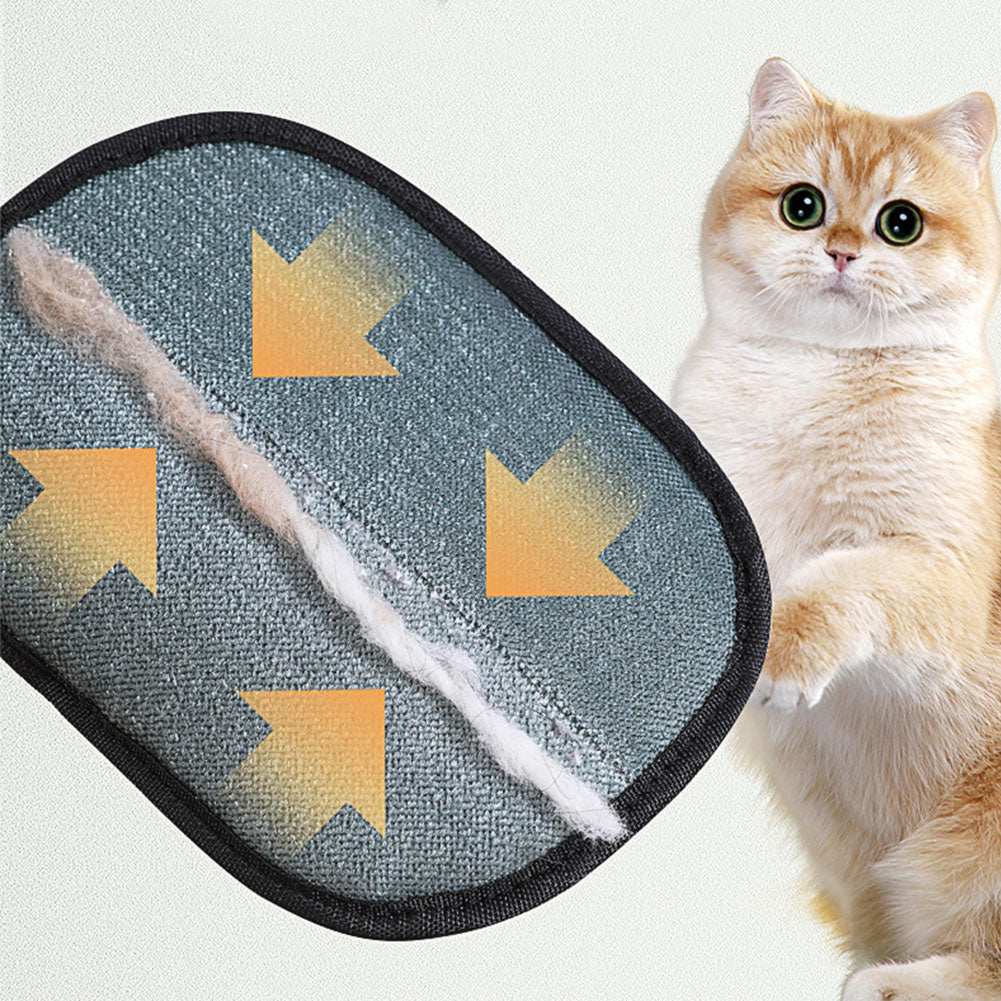 Pet Hair Remover Gloves | Deshedding Grooming & Bathing Brush for Dogs & Cats
