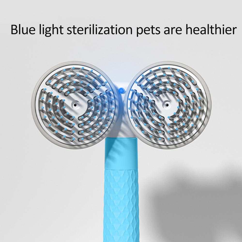 Self-Cleaning Pet Slicker Brush | Easy Fur Removal for Cats & Dogs