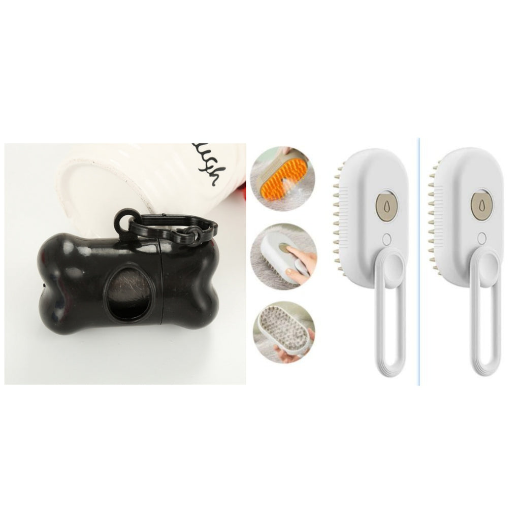 3-in-1 Steam Pet Grooming Brush