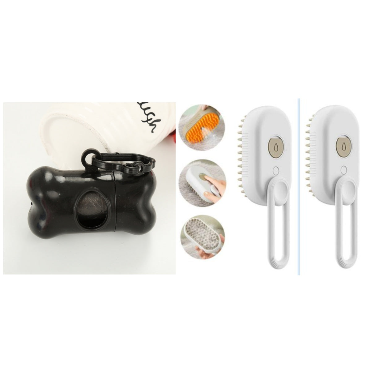 3-in-1 Steam Pet Grooming Brush